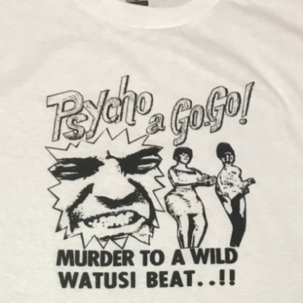 Psycho a Go-Go! White Unisex T-Shirt